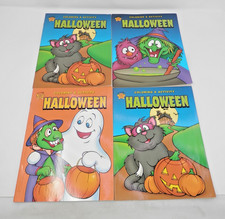 Halloween Coloring  Activity Book Vintage 2004 Learning Mazes Dot to Dot NOS