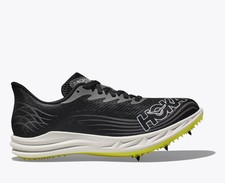 HOKA Crescendo 2 MD Track  Field Spikes Mens 9 Black White Shoes 1155116/BWHT