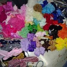 Lot Of Around 60 Baby Girl Headband Bows.