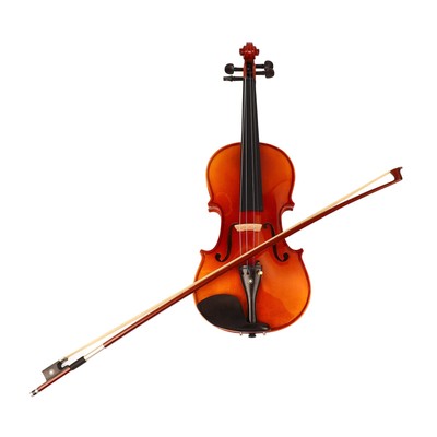 Beginner Violin Set Handcrafted Retro Exquisite Tiger Pattern Fichte Panel V SAL