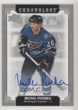 2019 Upper Deck Chronology Franchise History Michal Pivonka #FH-WA-MP Auto 0c3