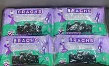 Brachs  Black Jelly Beans Easter 2-Bags 14.5  oz. Bags- Lot Of 4 - Exp 08/26