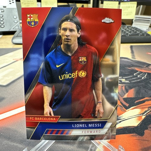 2022-23 Topps Chrome Barcelona Lionel Messi Base #49