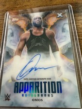2025 TOPPS EXALTED WWE APPARITION AUTOGRAPHS AUTO AQUA OMOS /99