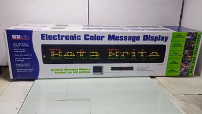 New Adaptive Micro Systems Beta-brite 1036-1211F 36'' Electronic Message Display