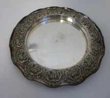 Heavily Silver Plated Tray - Originally Bread Board (no board) Mappin & Webb