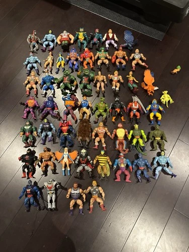 vintage he-man masters of the universe motu lot 52 Figures Instant Collection