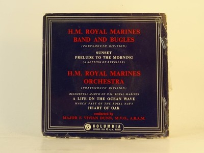 H.M. ROYAL MARINES BAND AND BUGLES SUNSET (60) 4 Track 7'' Single including Pictu