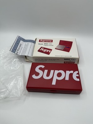 Supreme × AWS MAX-700 Digital Scale Red USA FAST SHIP! SUPREME SCALE BRAND NEW !
