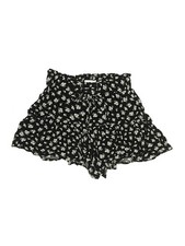 Vanilla Star Women Black Casual Skirt XS