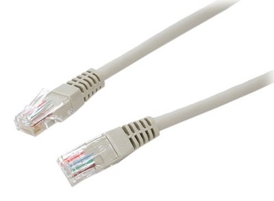 StarTech 100 ft Gray Molded Cat5e UTP Patch Cable (M45PATCH100G)