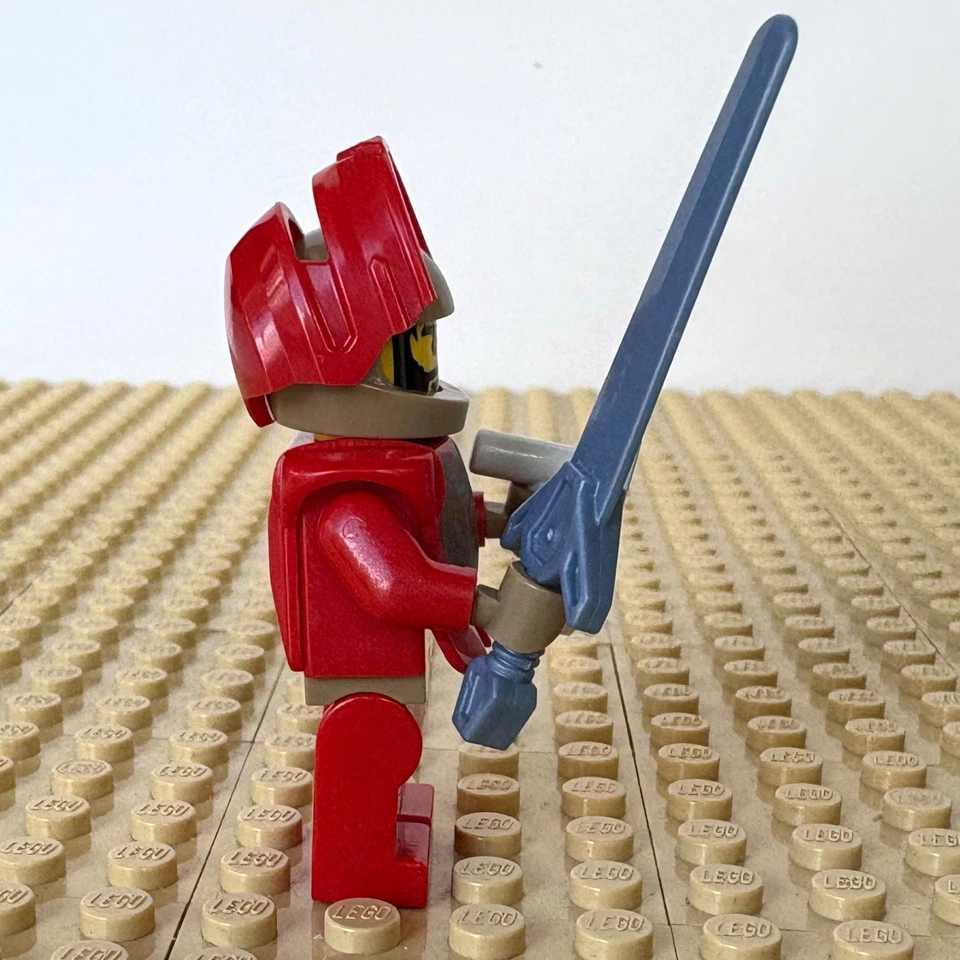 LEGO замок, королевство 2: сэр Сантис, cas267, 8877, темная крепость, 2007, медведь, красный - Изображение 3 из 4