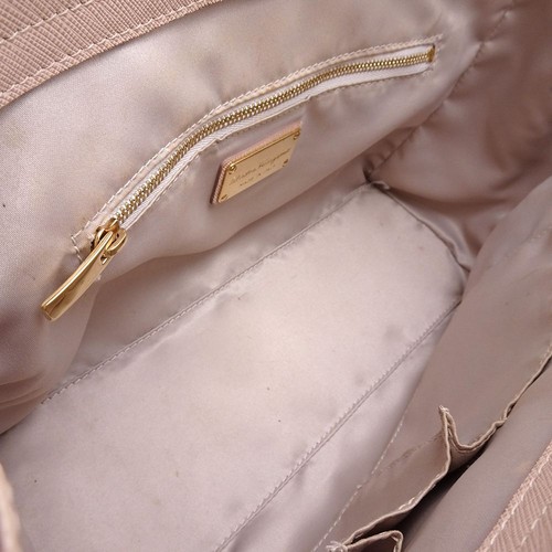 Salvatore Ferragamo Gancini GG 21F317 2Way bag leather pink beige 351417 used - Picture 6 of 9