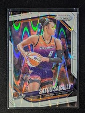 2025 Panini Prizm WNBA White Seismic Prizm #4 Satou Sabally Phoenix Mercury