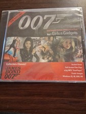 New Sealed Official James Bond 007 Vol. 1 Girls N Gadgets Windows PC CD SEALED