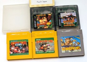 Donkey Kong 5 Set GB, 2001, LAND Nintendo GAMEBOY Game boy Color GBC JP Tested