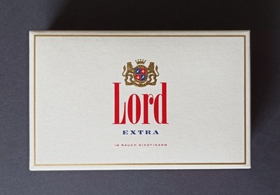 Lord Extra Zigarettenschachtel Pappschachtel
