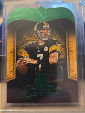 BEN ROETHLISBERGER 2015 Panini Crown Royale Men at Arms Green #MA2 Steelers