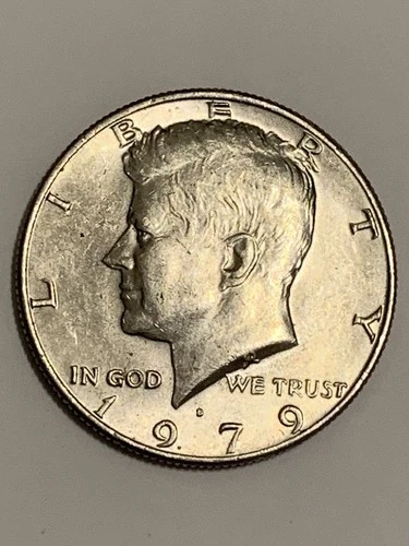 1979-D Kennedy Half Dollar — photo from the most recent tracked eBay sale