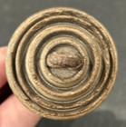 Tan composite material Radio Antenna Strain Insulator - approx.2" dia. x 3" long — photo 5