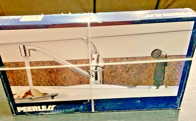 PEERLESS CHROME FAUCET - MODEL P15 - NEW IN BOX - KITCHEN FAUCET