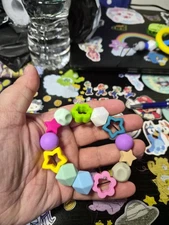 Chewable Silicone Bead Bracelet (Intended For Adults)