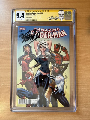 #ad Amazing Spider Man 18 CGC 9.4 signed by Stan Lee Decomixado J. Campbell CGC SS $590.00