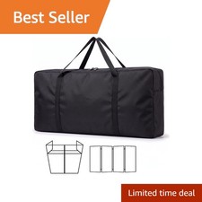 Huhumy DJ Booth Facade Carry Bag, 50 x 29.5 x 5.7 Inch