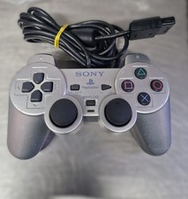 Controller PS2 Argento Originale Sony DualShock 2 Satin Silver PlayStation 2