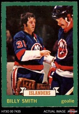 1973 O-Pee-Chee #142 Billy Smith Islanders RC HOF 7.5 - NM+