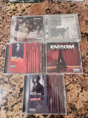 eminem cd lot (5) Revival, The Eminem Show, The .arshall Mathers Lp, Music To Be