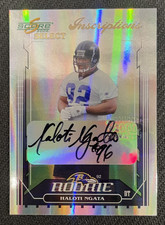 2006 SCORE SELECT HALOTI NGATA #352 ROOKIE INSCRIPTIONS AUTO #ed 3/150