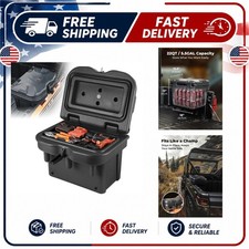 UTV Bed Storage Box 21L Waterproof Tool Cargo Box KEMIMOTO Polaris Ranger