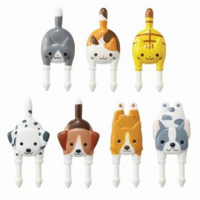 Dog cat Food Picks Forks for Bento Box Lunch Box by