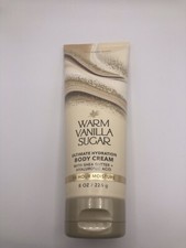 Bath Body Works Warm Vanilla Sugar Ultimate Hydration Body Cream 8 oz NEW