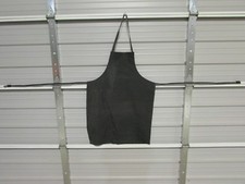 NEW HEAVY DUTY COTTON WORK APRON, 33" x 25", BLACK EE 