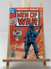 Men of War#1 DC Comics WWII Book - 1st App Of Gravedigger   (1977)