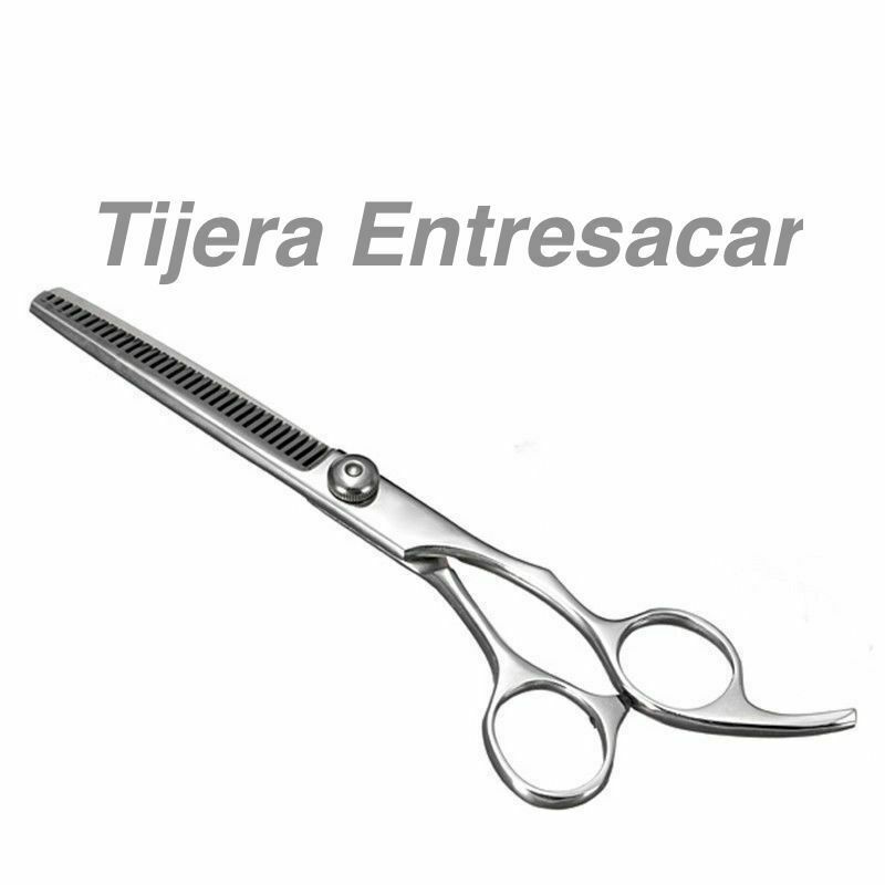 Tijeras de peluquero profesionales peluqueria barba pelo cortar entresacar