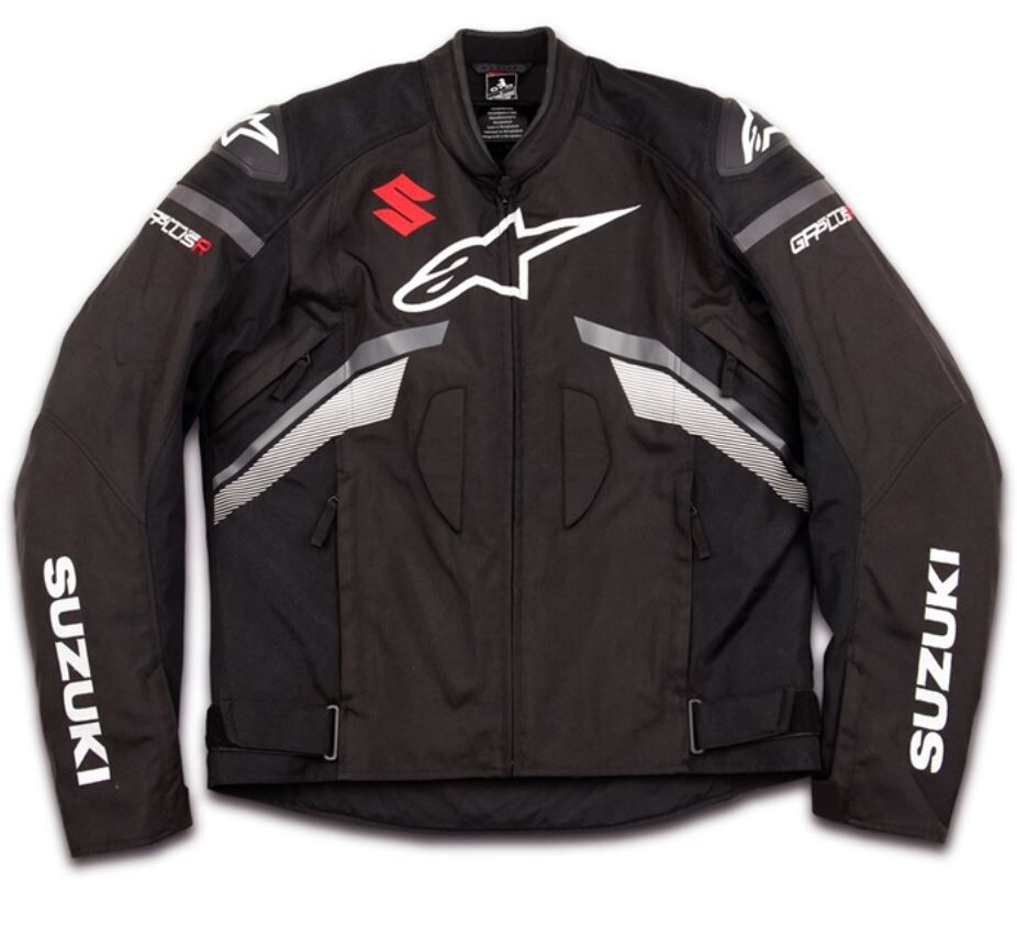 Suzuki T-GP Plus R V3 Textile Jacket Black Logo Medium 990A0