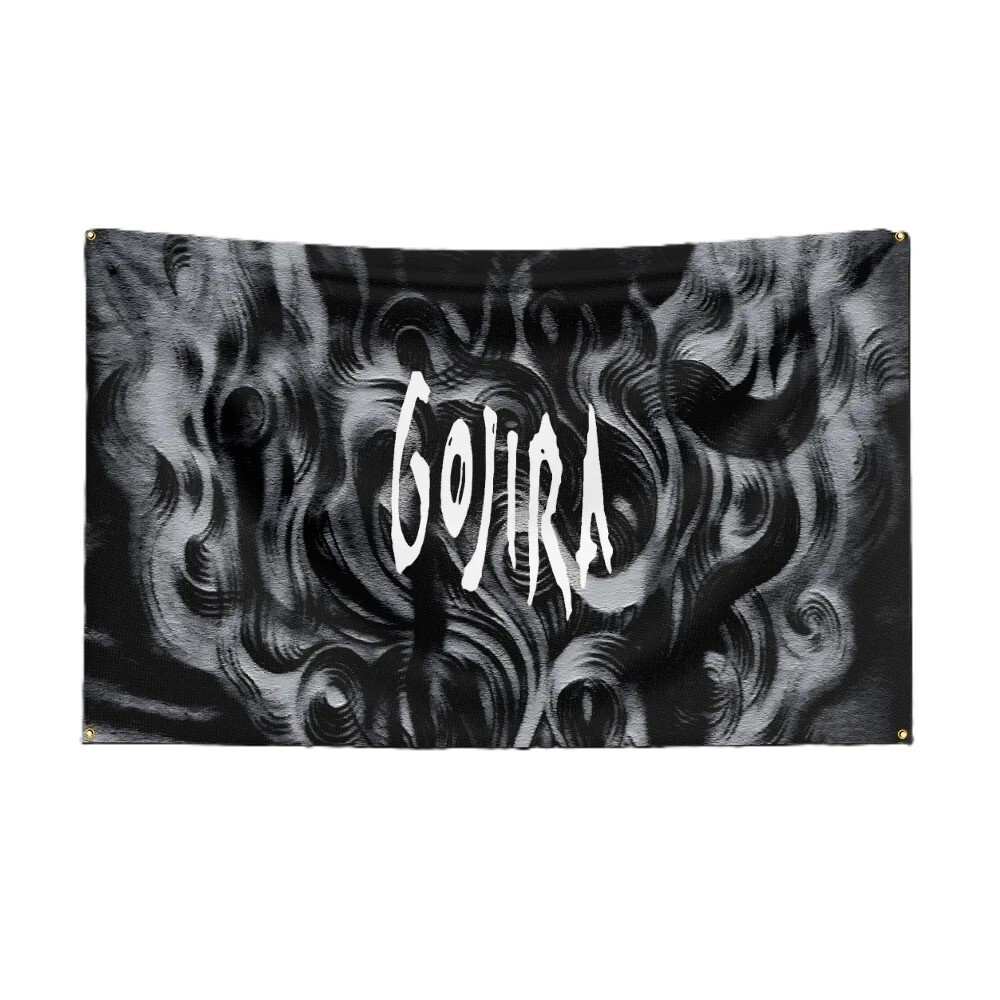 Gojira heavy metal band Flag Banner Poster Tapestry Hanging Wall