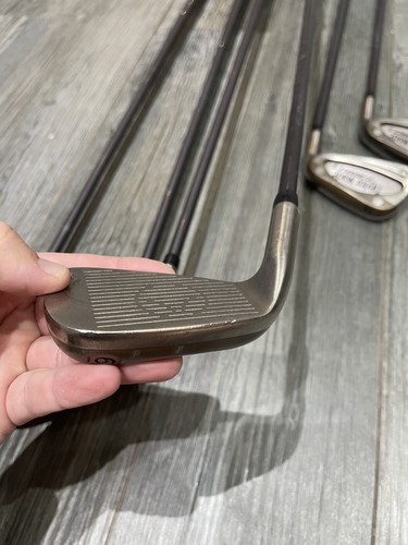 Taylormade Ti Bubble 2 Set Of Irons 4-9 Irons R80 Bubble 2 Shaft - Picture 16 of 19