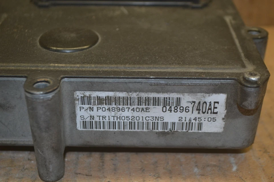 Chrysler Sebring 2000 unidad de control de transmisión TCU P04896740AE módulo 239-2C4 Foto 2 de 4