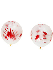 Bloody Balloons 30cm 8Pk Halloween Fancy Dress Party Decorations