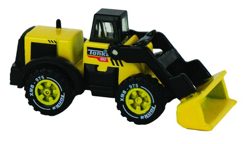 World's Smallest Mini FRONT LOADER Mighty TONKA Truck Dollhouse Miniature Micro - Picture 3 of 4