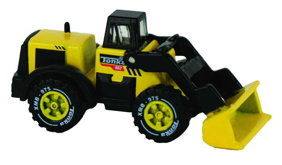 World's Smallest Mini FRONT LOADER Mighty TONKA Truck Dollhouse Miniature Micro - Image 3 of 4