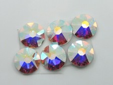 30ss CRYSTAL AB FLATBACK viva PRECIOSA Rhinestones 36pcs.