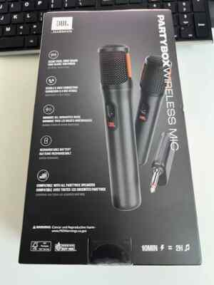 JBL PartyBox Wireless Mic Pair (OPEN BOX) | eBay JBL PartyBox Wireless Mic Pair (OPEN BOX) | eBay
