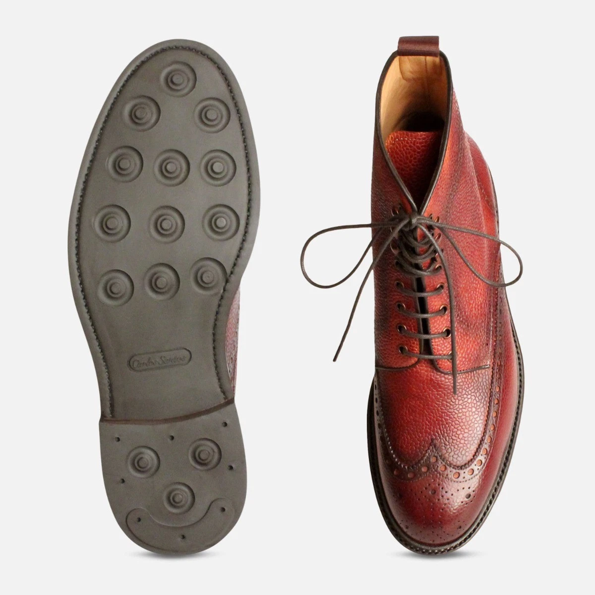 Carlos santos brogue boot top
