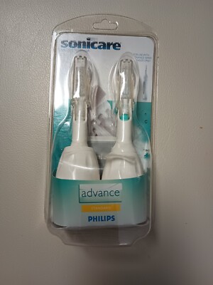 Philips SONICARE A Series Advance Standard Replacement Tooth Brush Heads 2 pack