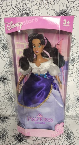 RARE VINTAGE Disney Store Esmeralds Hunchback Notre Dame Princes Doll NIB HTF
